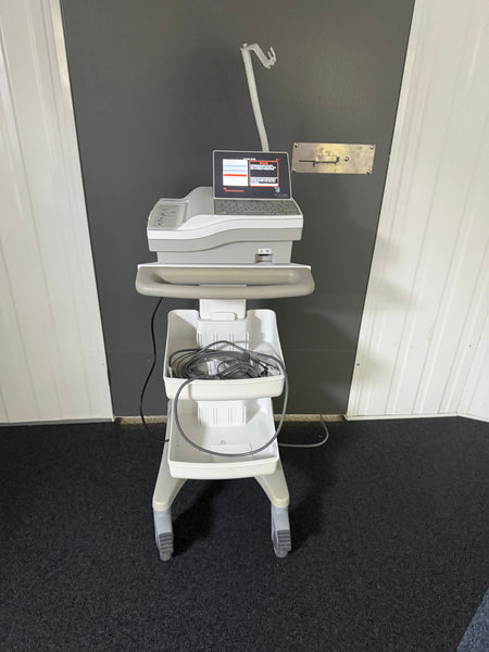 Cardiac Science Burdick 8500 ECG Recorder on Trolley Cardiac Science