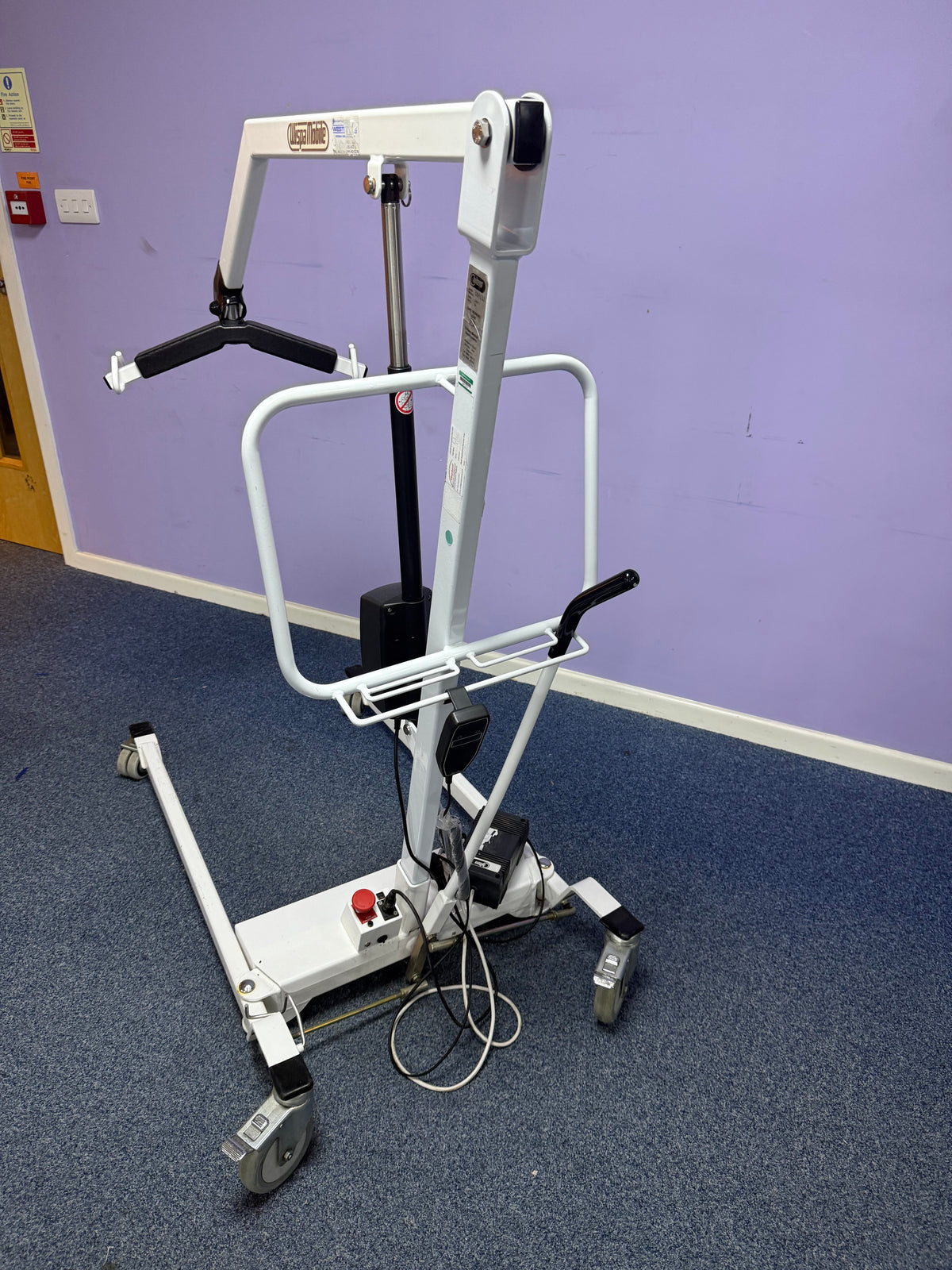 Chiltern WispaMobile hoist for safe patient transfers