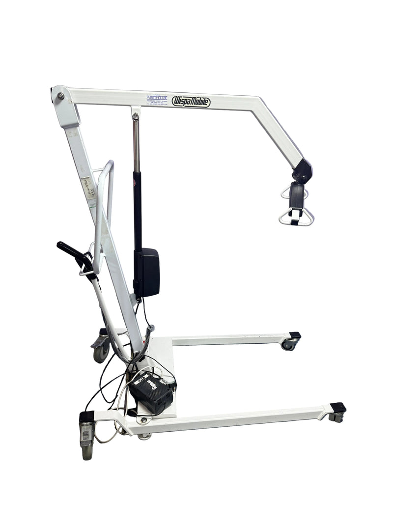 Chiltern WispaMobile patient hoist with controller and charger