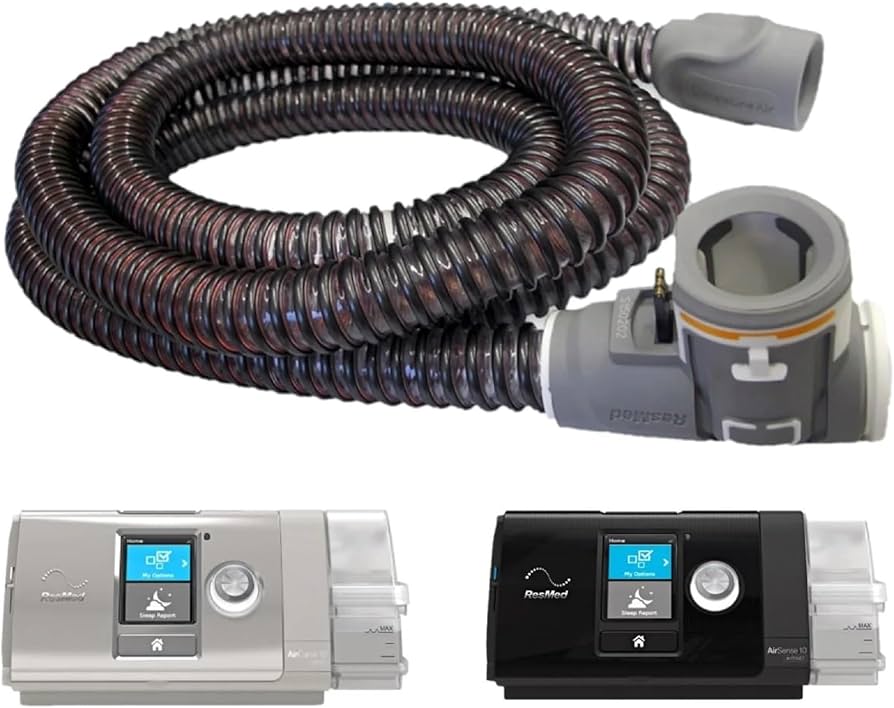 Durable and high-quality ClimateLineAir™ CPAP hose for sleep apnea therapy.