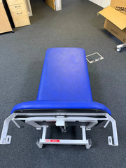 Close-up of antimicrobial seamless vinyl on Bristol Maid examination couch