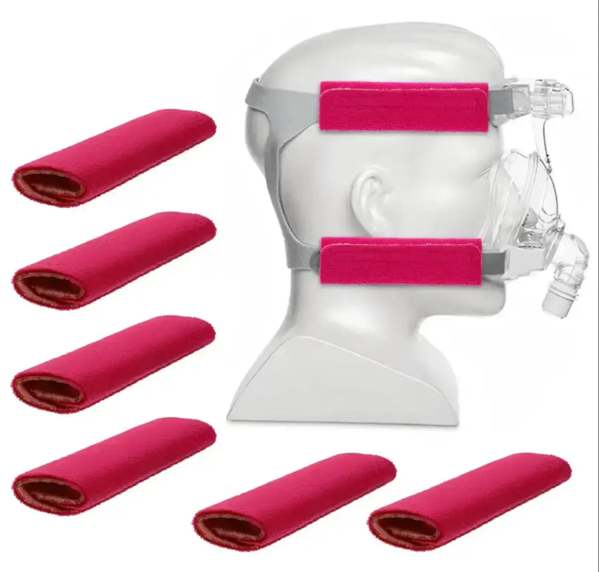 Comfort CPAP Mask Cover with Face Cushion Pads - 6pcs - Next day Delivery CPAP Mask Cushion Pads SelfiMed UK