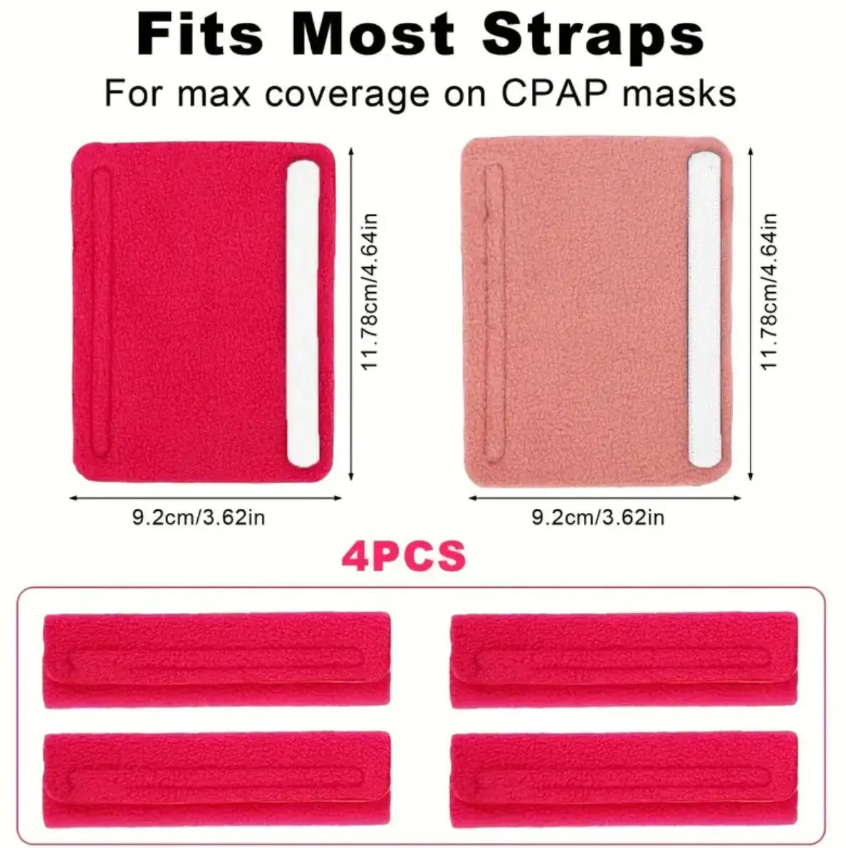 Comfort CPAP Mask Covers with Face Cushion Pads - 6pcs Elarix Medical