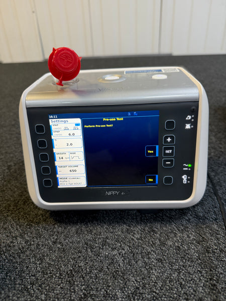 Compact Breas Nippy 4+ ventilator machine with display