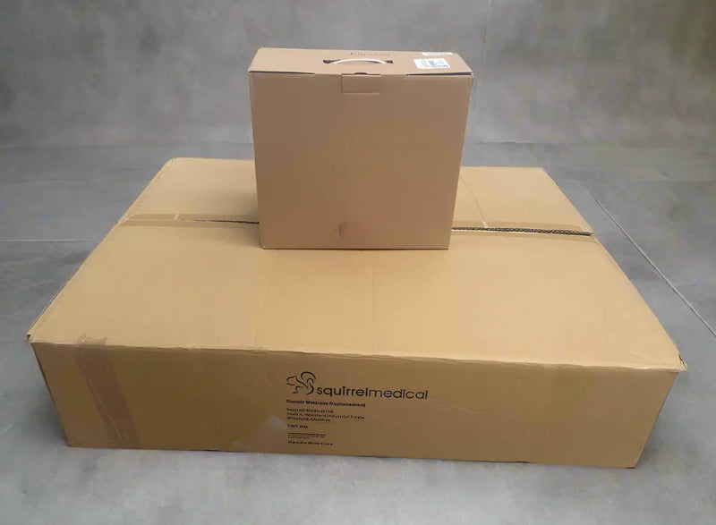 Compact digital pump connected to Squirrel 8535 mattress