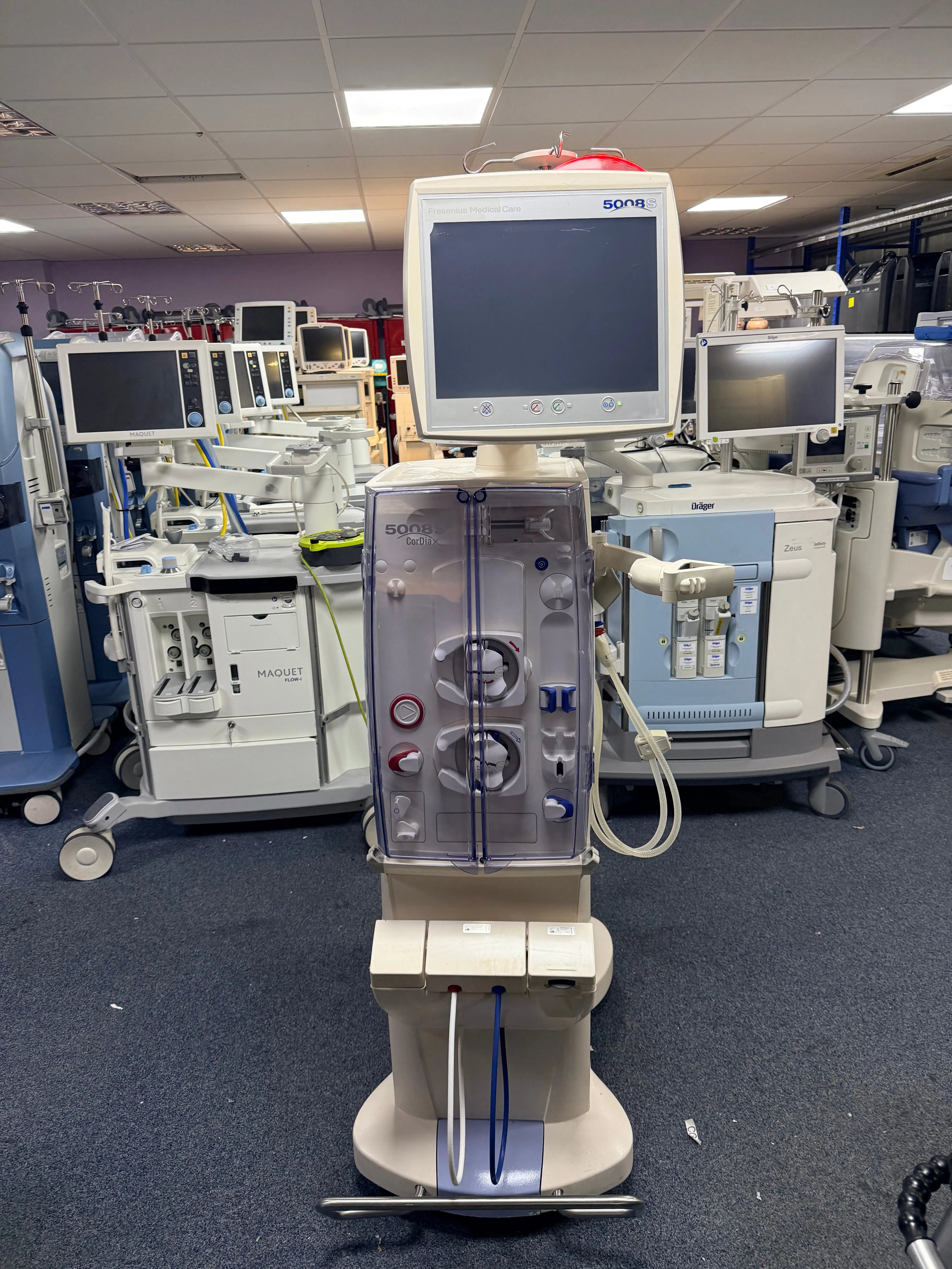 Fresenius Medical Care 5008 S Cordiax Dialysis Machine Software V4.62 with Hoses SelfiMed UK