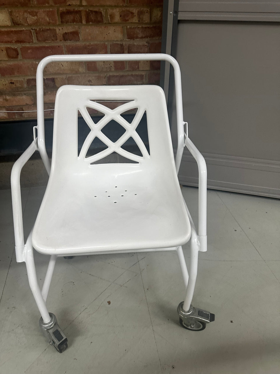 Roma Medical Wheeled Mobile Shower Chair