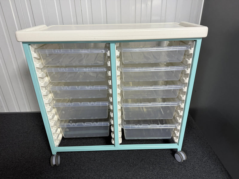 Double-column Bristol Maid trolley in treatment room