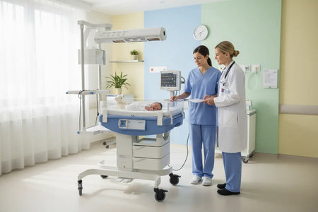 Draeger Babytherm 8000 Infant Resuscitaire  with Mattress SelfiMed UK