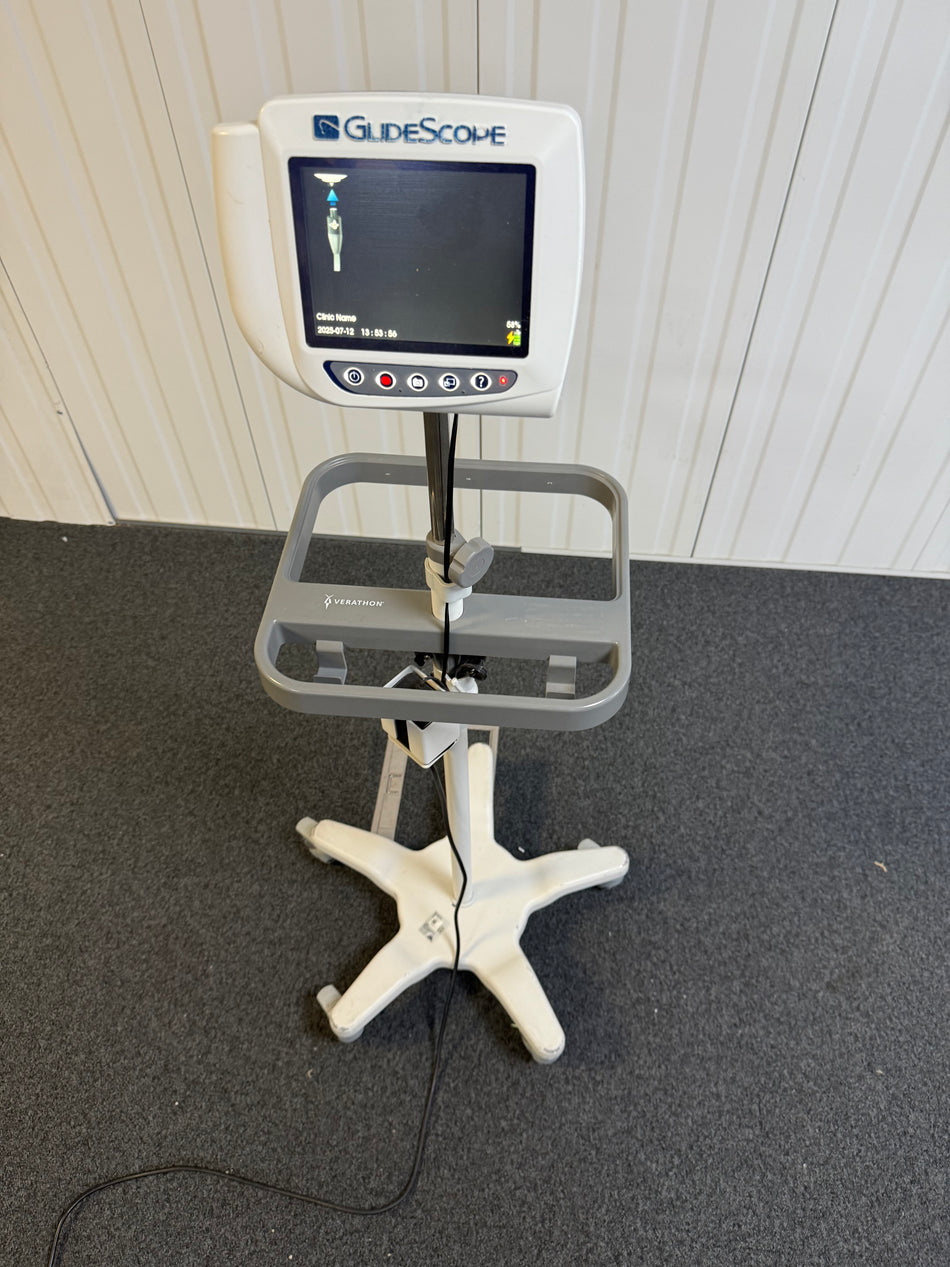 Verathon Glidescope Video Monitor on Rollstand -Mfd 2018