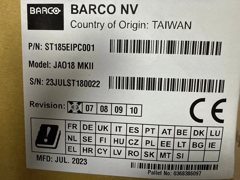 Barco JA021 Multi-Touch Smart Bedside Monitor with JAO Handset SelfiMed UK