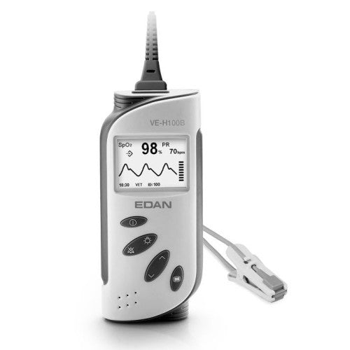 Edan H100B Pulse Oximeter and Edan Model CS-01 Charger Stand