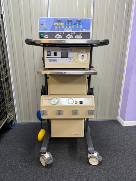 Eschmann E30 Electrosurgical / Diathermy Unit on Eschmann ST80 Suction Stand with Dual Footswitch SelfiMed UK