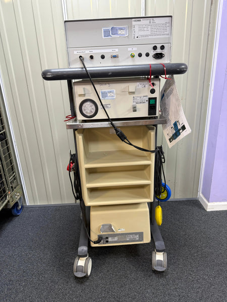Eschmann E30 Electrosurgical / Diathermy Unit on Eschmann ST80 Suction Stand with Dual Footswitch SelfiMed UK