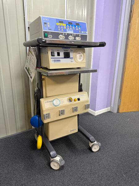 Eschmann E30 Electrosurgical / Diathermy Unit on Eschmann ST80 Suction Stand with Dual Footswitch SelfiMed UK