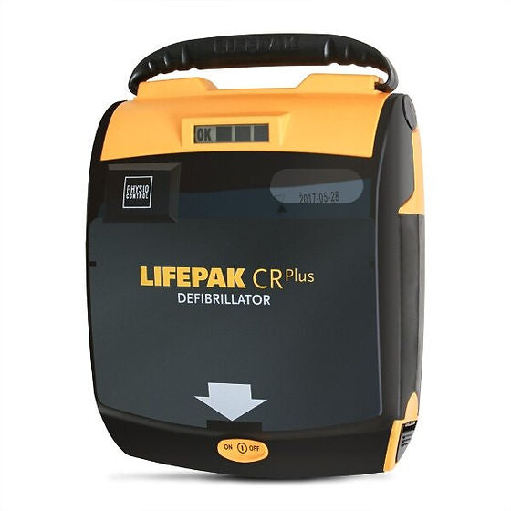 Physio Control Lifepak CR Plus Defibrillator with Carry Case