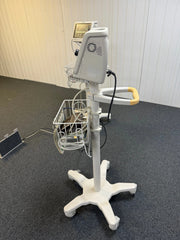 Philips SureSigns VM4 Patient Monitor with ECG, SPO2 & NIBP Cables on Rollstand Philips