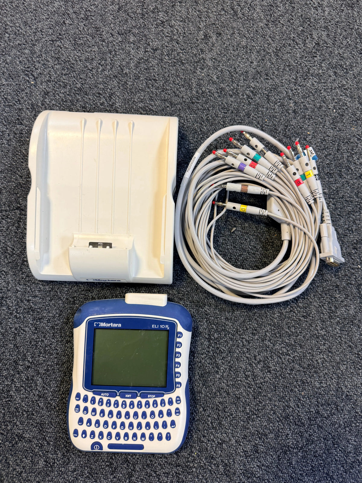 Mortara ELI RX 10 Series ECG Machine with Docking Station and 10-Lead ECG Lead SelfiMed UK