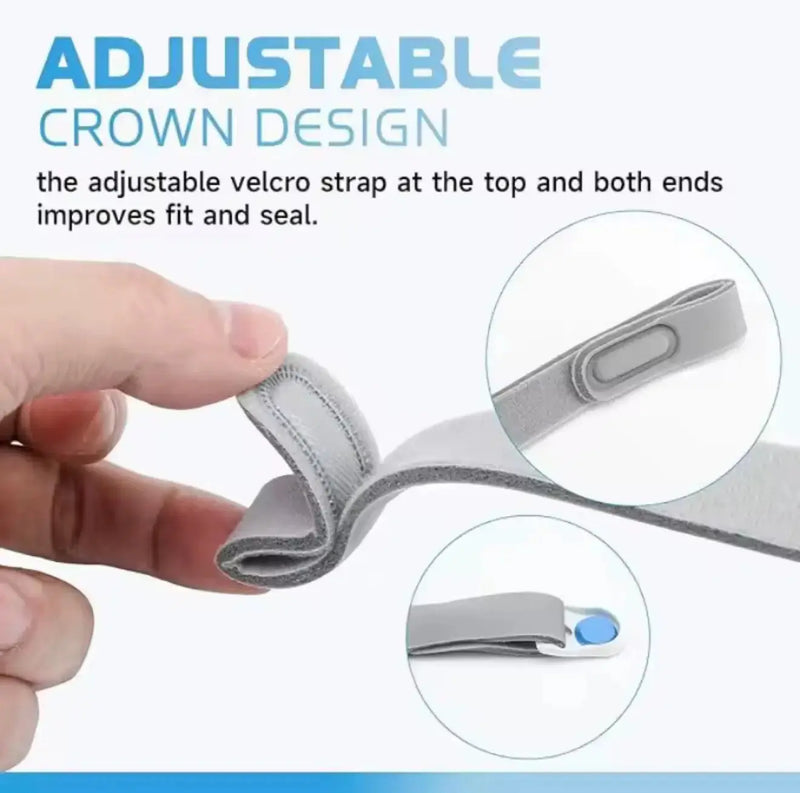 Replacement for ResMed AirFit F40 Headgear with Magnetic Clips SelfiMed UK