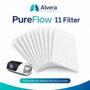 ALVERA PureFlow 11 Filter Compatible with AirSense 11 Devices