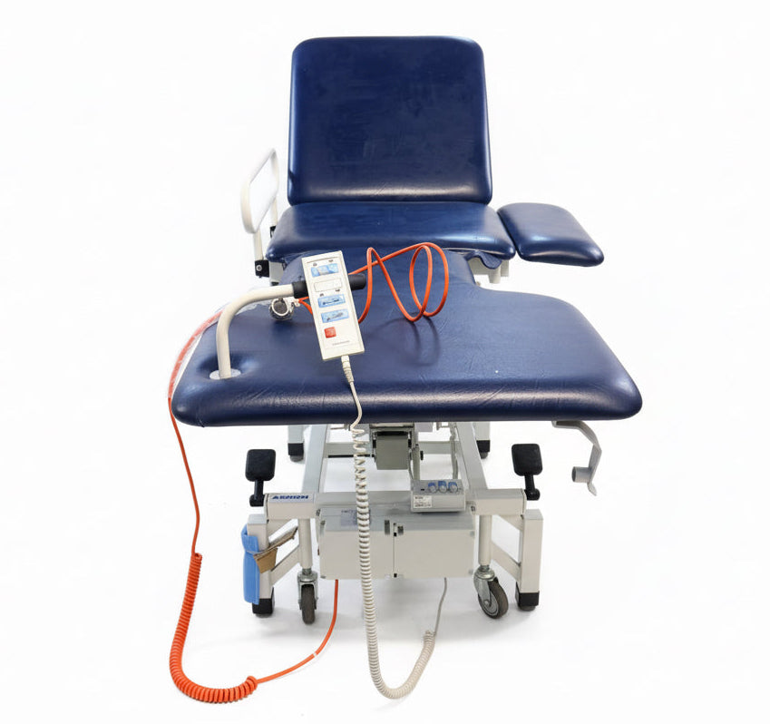 ArjoHuntleigh Electric Examination Couch with Controller SelfiMed UK