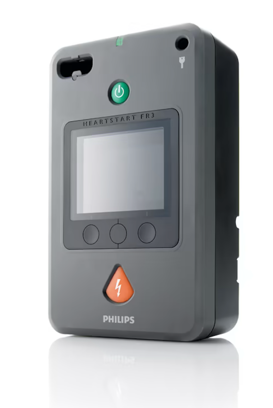 Philips Heartstart FR3 Defibrillator with Battery & Bag