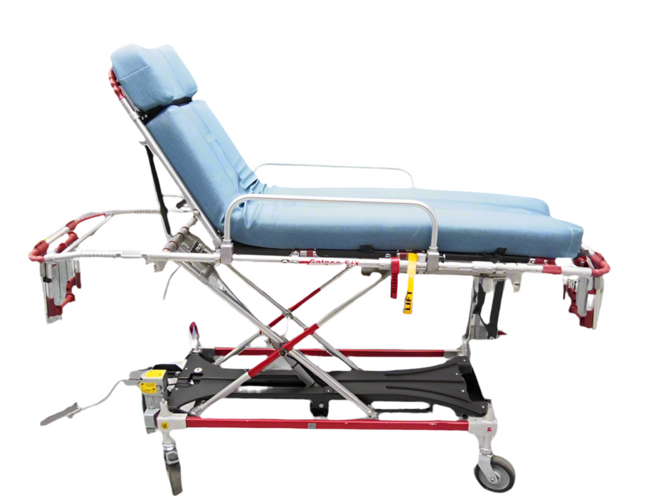 Falcon Six stretcher with enhanced safety features