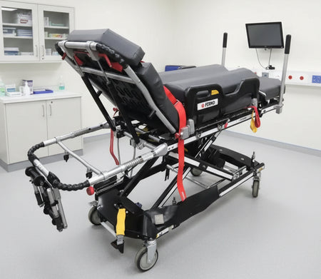 Ferno Harrier-LT Electric Ambulance Stretcher with Mattress SelfiMed UK