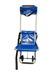 Folded FERNO Saver Safe Evacuation Chair for compact storage