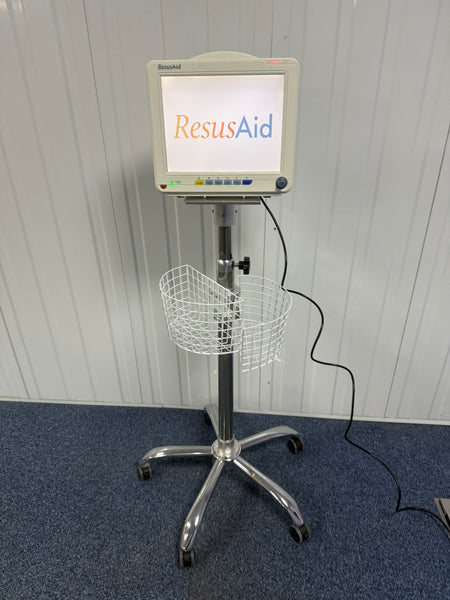 Front view of ResusAid H8 monitor 