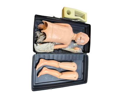 Full-body Laerdal Resusci Junior training manikin for CPR practice scenarios