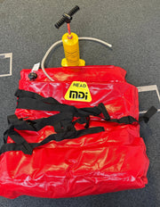 Full-body vacuum immobilisation mattress front view