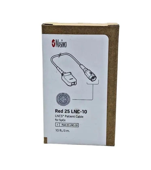 Masimo RED 25 LNC-10 LNCS Patient Cable Ref 3345- Next Day Delivery SelfiMed UK