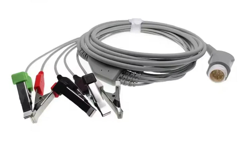 Philips 12 pin 5 Lead Grabber ECG EKG Cable M2 M1001A M1175A - Next Day Delivery SelfiMed UK