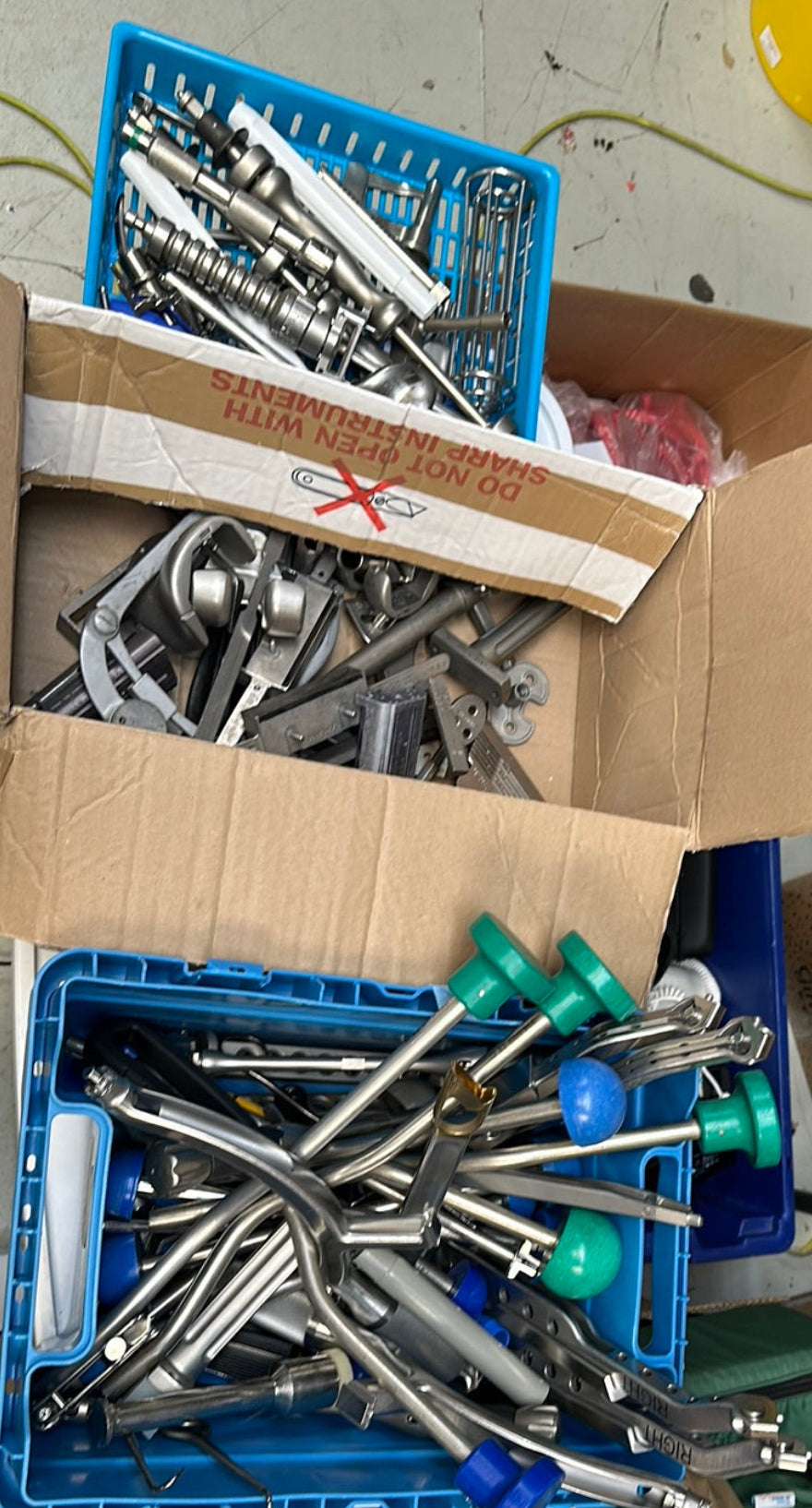 Lots of surgical/orthopaedic instruments -All 3 lots