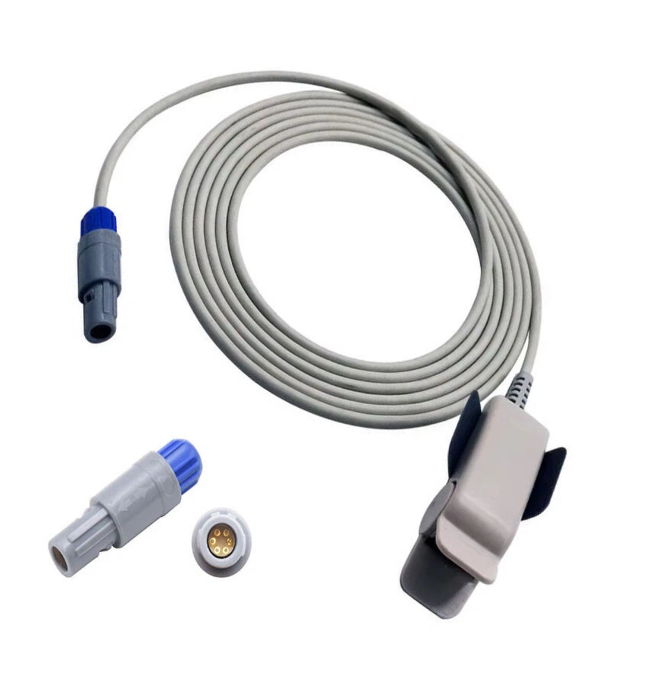Mindray 6Pin 40 Degree Reusable Adult Finger Clip Spo2 Sensor- Next Day Delivery