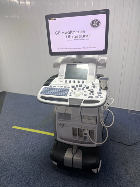 GE Logiq E9 Ultrasound Machine (2019) with GE ML6-15-D Linear Probe (2023) SelfiMed UK