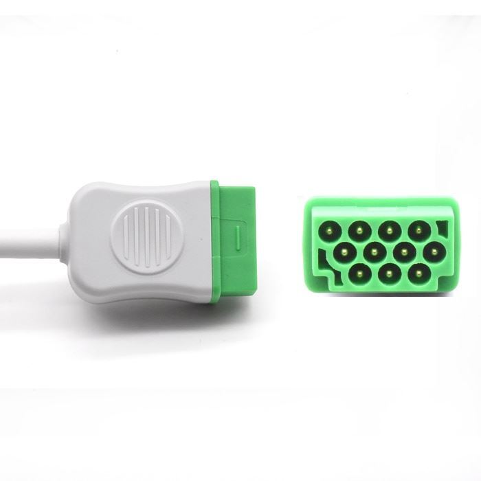 GE Marquette Patient Monitor 11 Pin ECG Cable connector