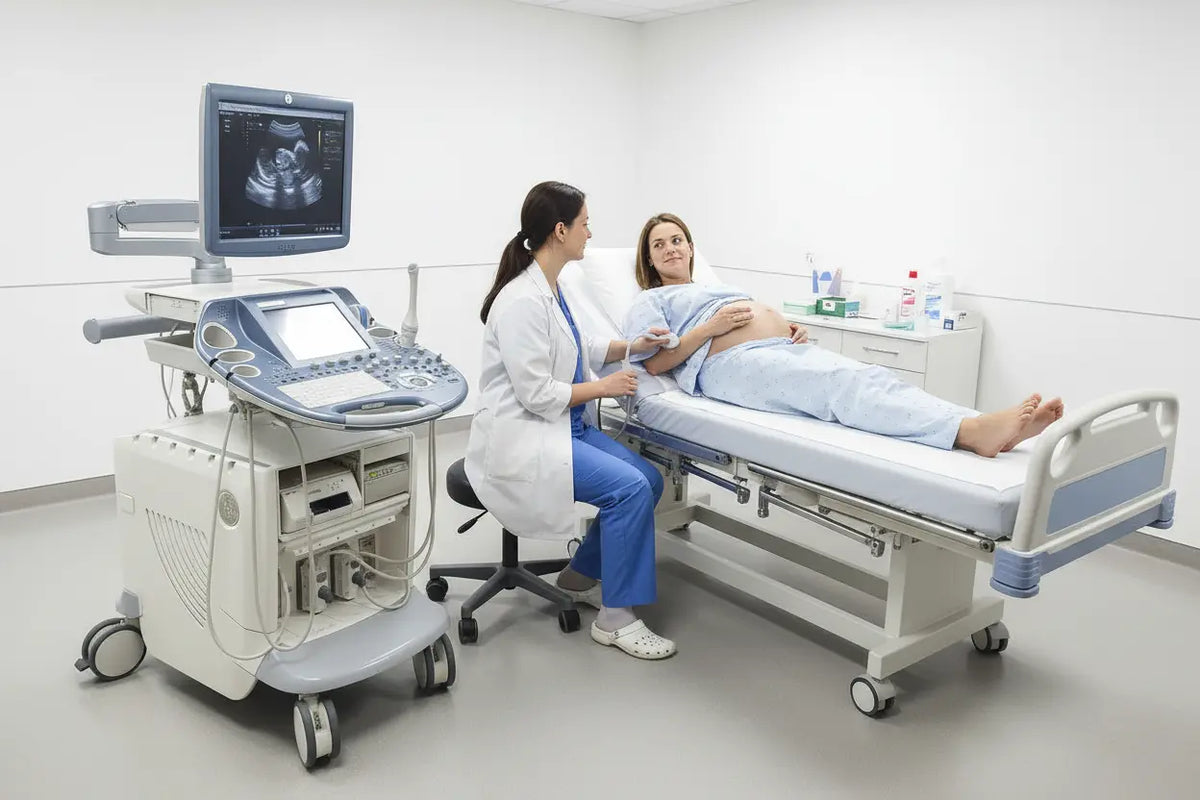 GE Voluson E6 Ultrasound Machine (2011) with Mitsubishi P90 Printer / Sony DVD Recorder DVO - 1000MD
Manufactured: 2011 Serial No: D53667 Software: Voluson E6 B 10.0.2.395 SelfiMed UK