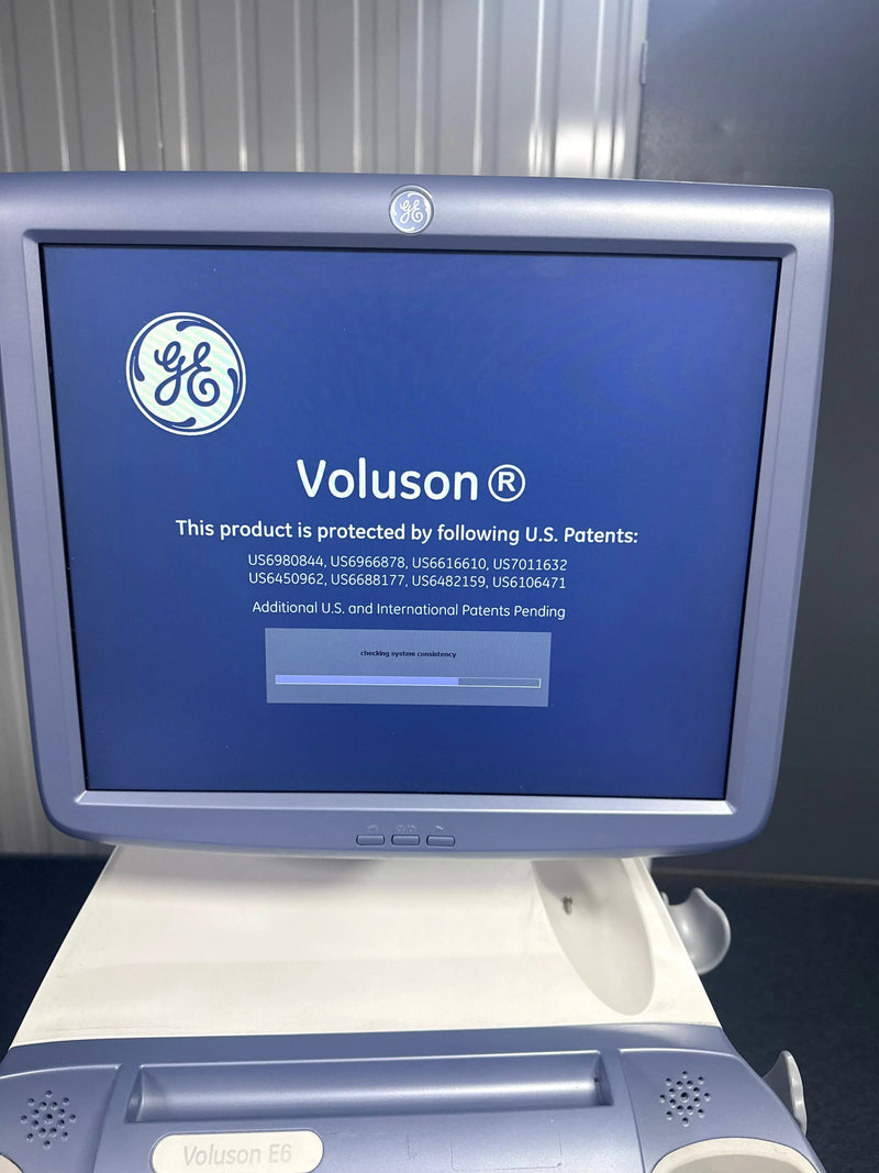 GE Voluson E6 Ultrasound Machine (2011) with Printer and DVD Recorder SelfiMed UK