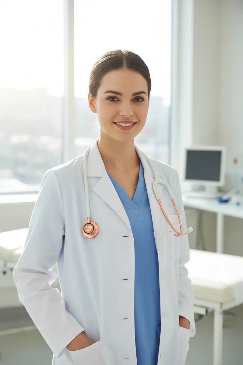 Professional Clinical Stethoscope - Cardiology Grade for Doctors & Nurses SelfiMed UK