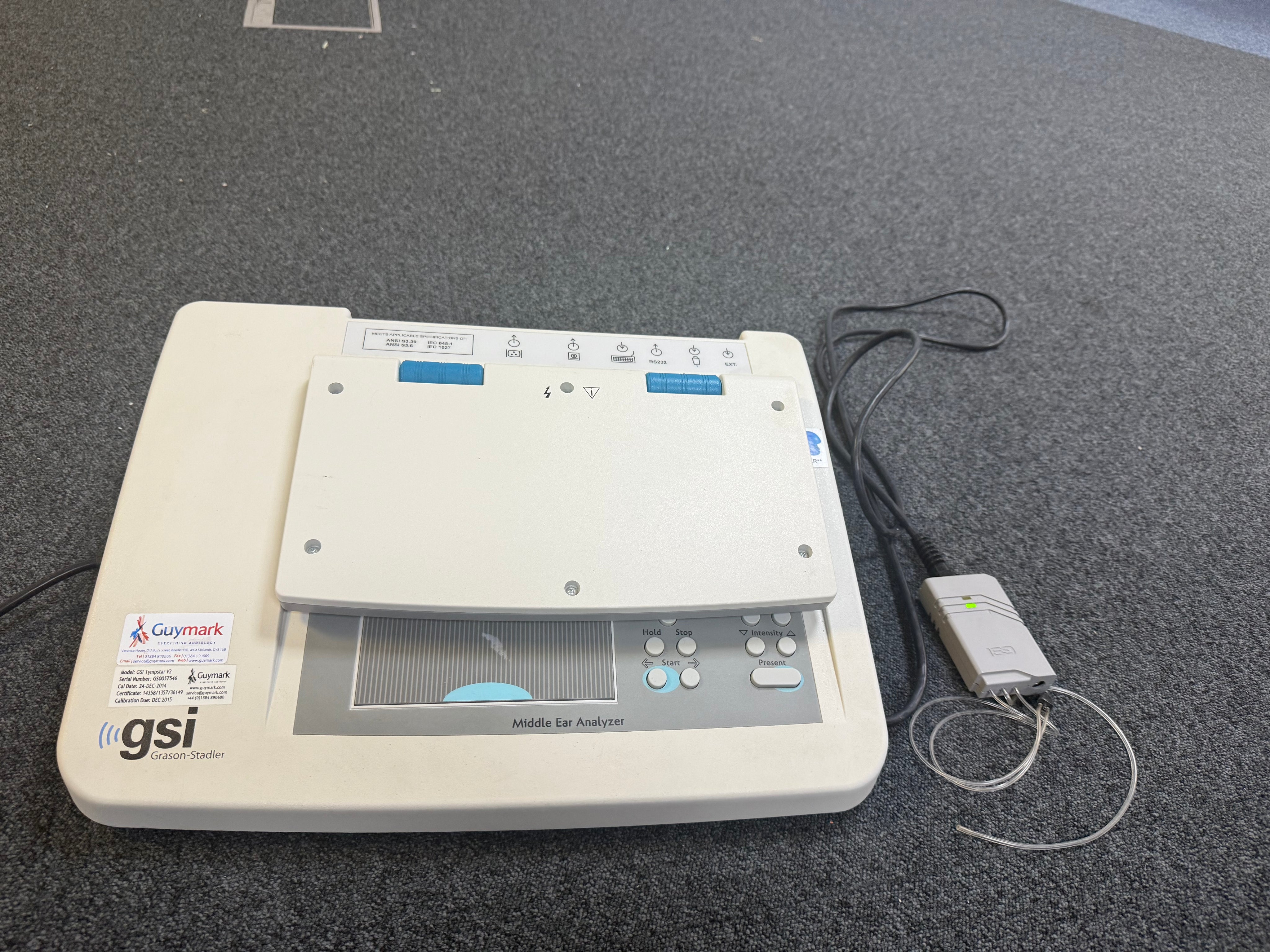 Grason-Stadler TympStar audiology system for tympanometry
