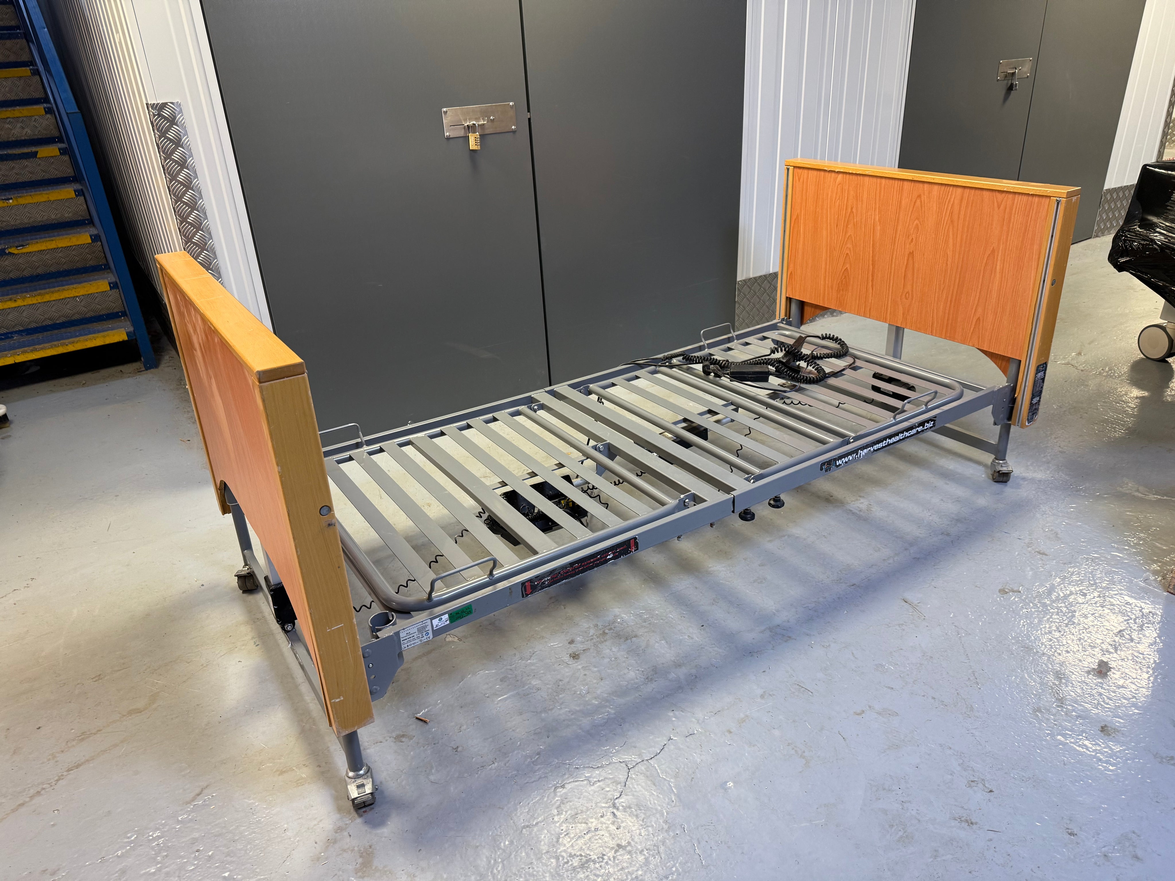Harvest Healthcare electric profiling bed without mattress
