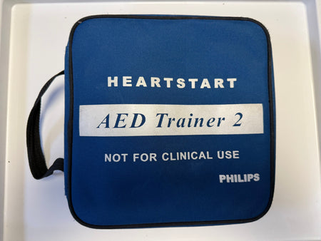 HeartStart AED Trainer 2 set up for group responder training