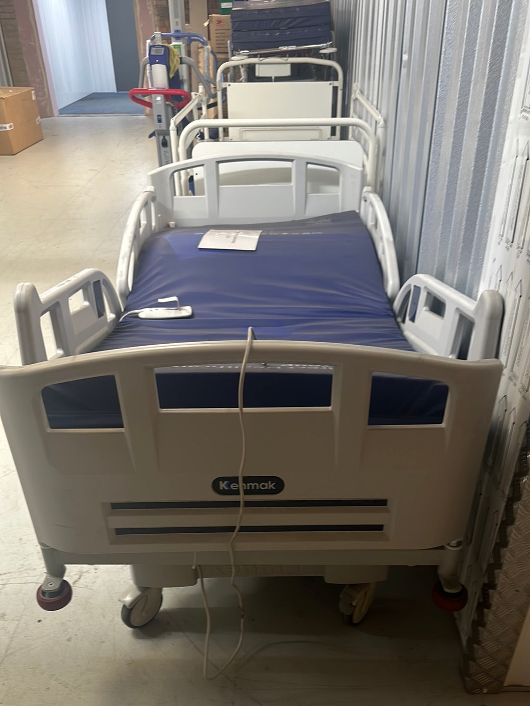 High-quality hospital bed suitable for medical facilities and home care