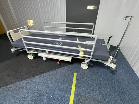 Howard Wright M9 Electric Patient Trolley with drip stand