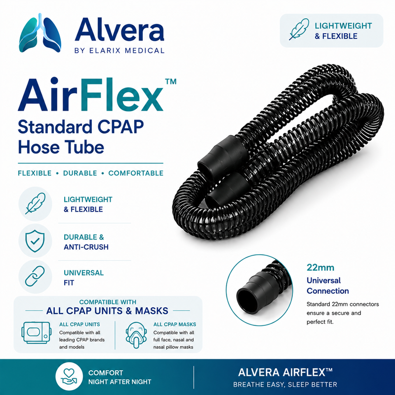 Alvera AirFlex Standard CPAP Hose Tube