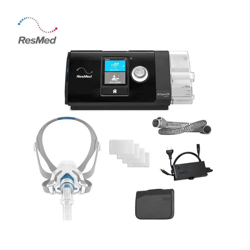 Resmed AirSense 10 AutoSet with AirFit N20 Nasal Mask Bundle Package SelfiMed UK