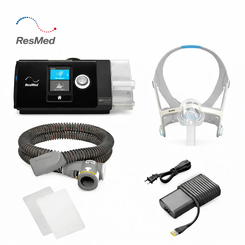 ResMed AirSense 10 Elite CPAP Machine (1000-5000 Hours)- Complete Bundle SelfiMed UK