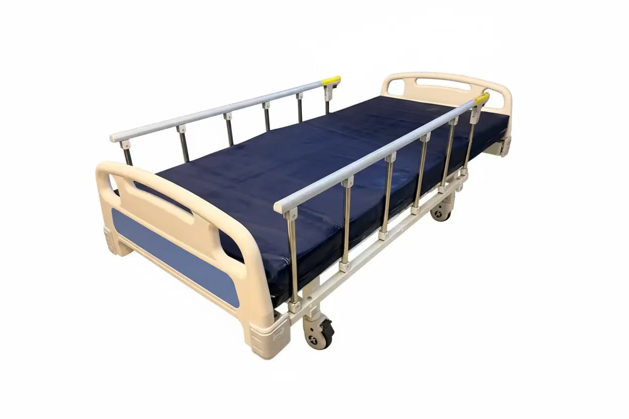 Quirumed A2k Mechanical Hospital Bed with Mattress SelfiMed UK